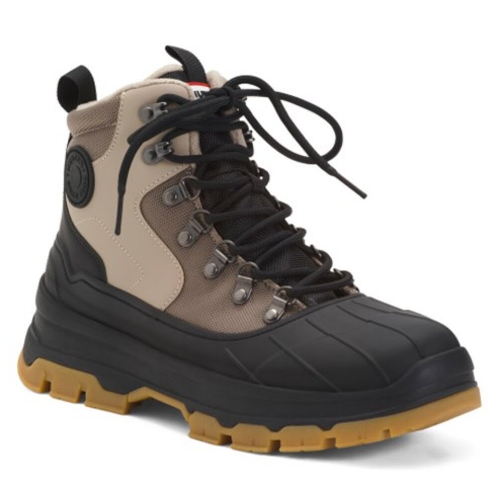 Men's HUNTER Waterproof Fleece Lined Explorer Duck Boots